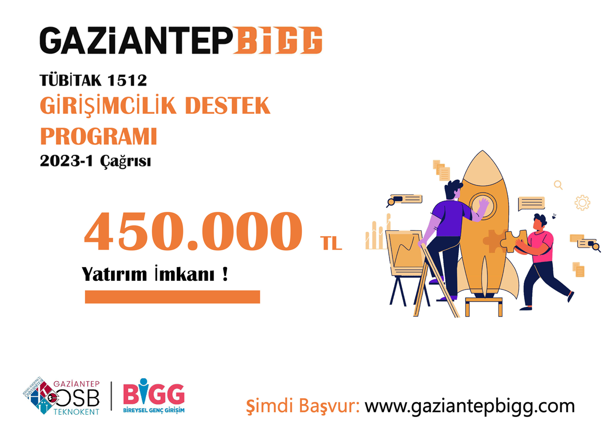 GaziantepBigg için son tarih: 31 Mayıs 2023